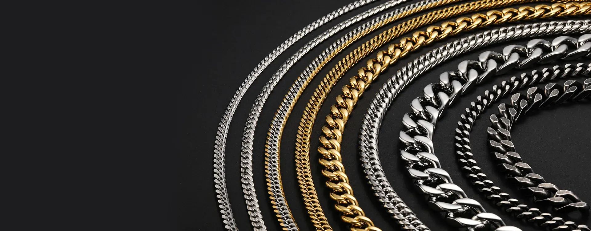 Cuban Chain Collection Banner